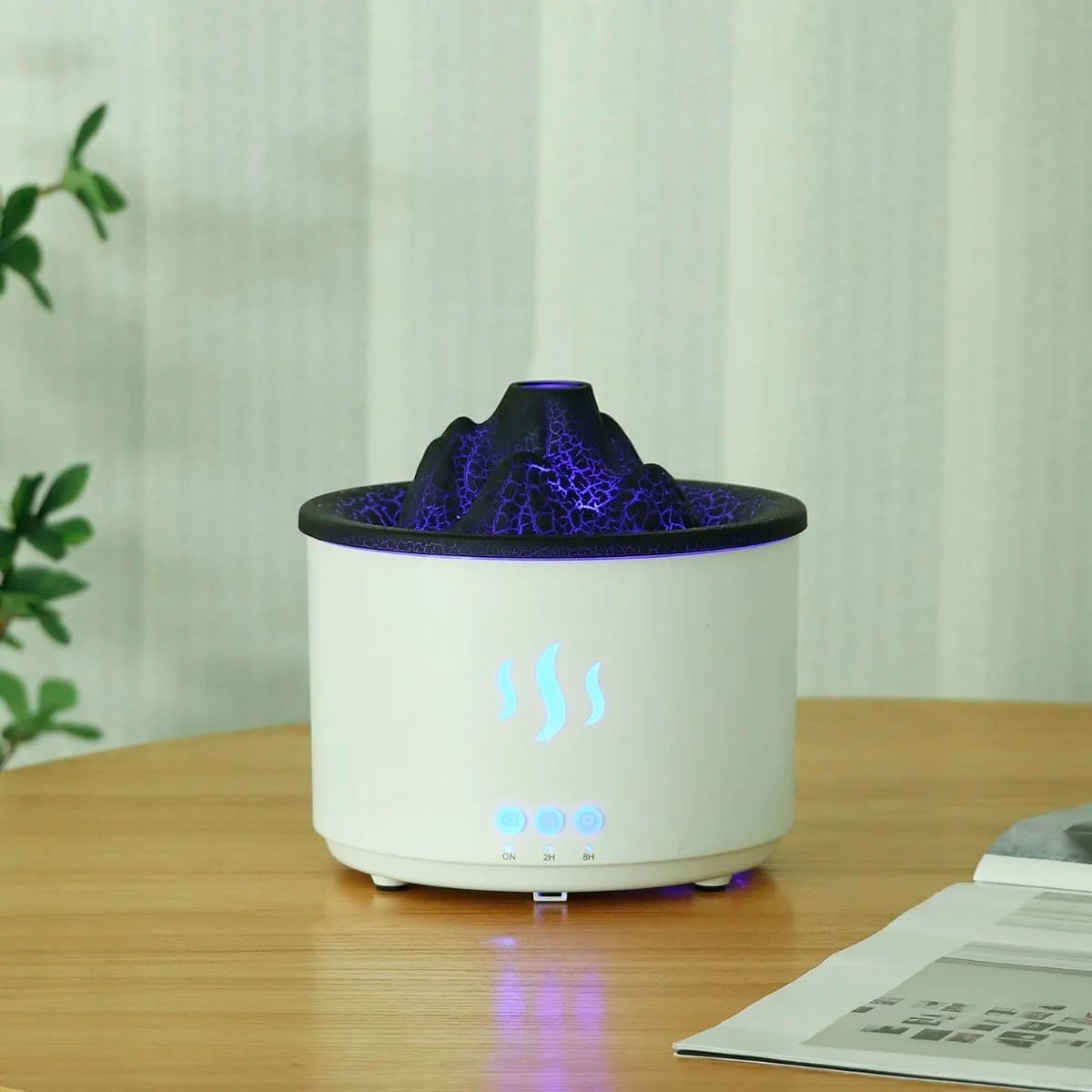 Miniatura 7 de Humidificador Volcán 3D Difusor KP-6501